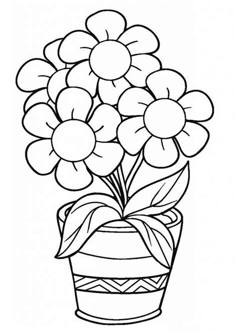 flower coloring pages to print|37 Flower Coloring Pages .